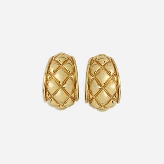 Chaumet, Gold half-hoop earrings