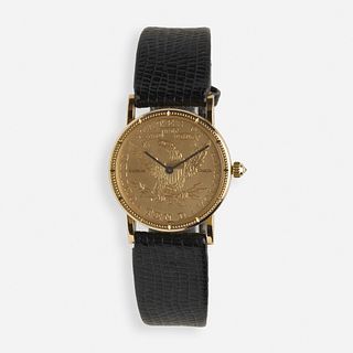 Corum, Gold ten dollar coin watch