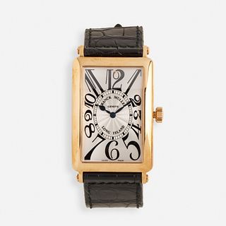 Franck Muller, Long Island 1000 SC rose gold wristwatch