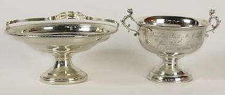 Two (2) Sterling Silver Footed Compotes