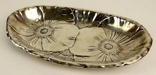 Wallace Sterling Silver Art Nouveau Style Tray