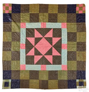 New England Linsey Woolsey quilt