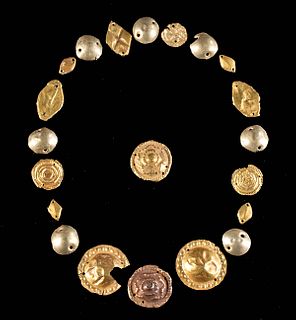Greek Hellenistic 12K+ Gold Clothing Ornaments (21 pcs)