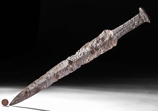 Ancient Celtic La Tene Iron Short Sword