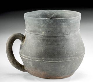 5th C. Korean Silla Pottery Handled Jar