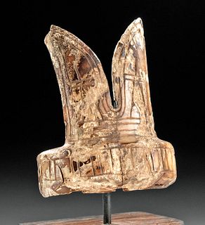 Ancient Punuk Thule Walrus Ivory Wrist Guard