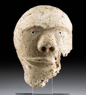 Inuit Bone Burial Mask, ca. 1940s