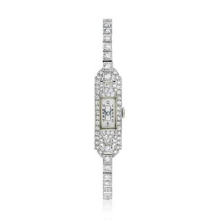 Billie Holiday Fine Diamond Watch in Platinum