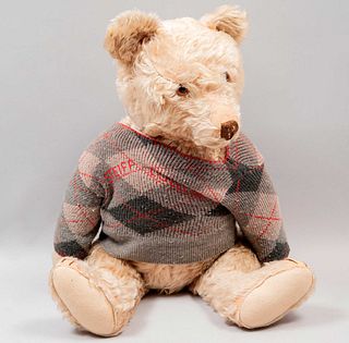 Teddy Bear. Germany. 20th century. Steiff. Plush toy.   With articulated head and legs. 20.4" (52 cm)