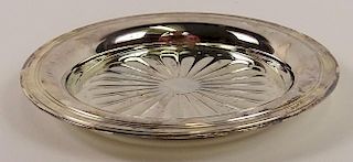 Christofle Silver Plated Wine Coaster