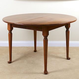 Q.A.-STYLE CHERRYWOOD DINING TABLE
