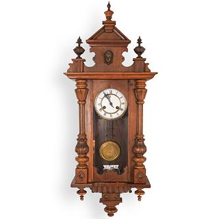 Antique Junghans Wooden Wall Clock