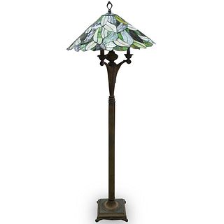 Tiffany Style Stained Glass Floor Lamp