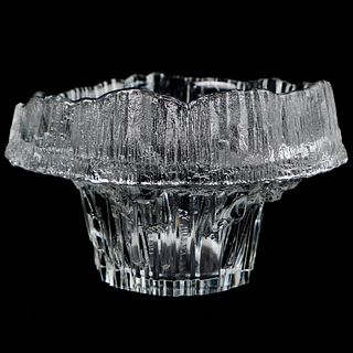 Tapio Wirkkala Signed Crystal Centerpiece