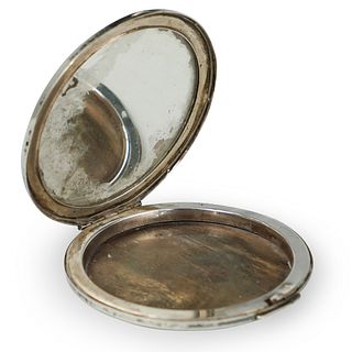 Mexican Sterling Silver Compact Case
