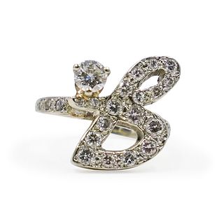 14k Gold and Diamond RIng
