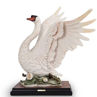 Giuseppe Armani Swan Sculpture