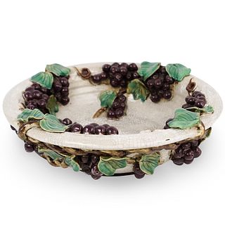 Continental Ceramic Grape Bowl