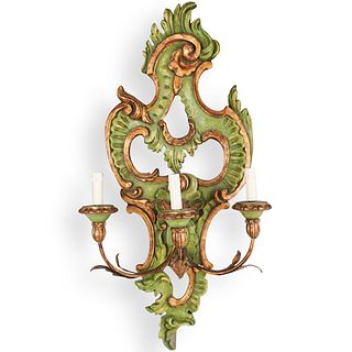 French Gilt Moulded Sconce