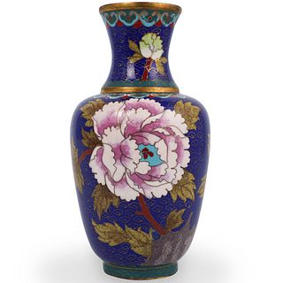 Chinese Enamel Floral Vase