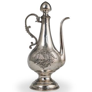 Silver Plated Egyptian Ewer