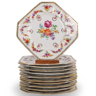 (11 Pc) Bavaria Schumann Porcelain Plates