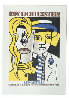 Lichtenstein, Roy<br><br>Roy LichtensteinNew York, Leo Castelli, 1979, 91x65 cm.