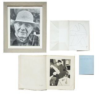 Magnelli, Alberto<br><br>Alberto Magnelli Florence, La Strozzina, 1963, 23.9x17 cm., Paperback, pp. 29- [79].