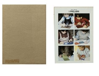 Munari, Bruno<br><br>The prelibri - Prebooks - Prelivres - VorbucherMilano, Children's Editions - Danese, 1980, 36.7x25.5 cm.