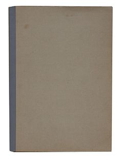 Schmidt-Heins, Gabriele<br><br>Januar 1976 without place, self-produced, January 1976, 29.7x21 cm., Paperback with cardboard plates and cloth spine, 6