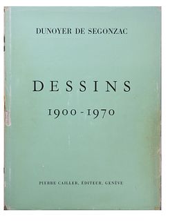 Dunoyer de Segonzac, André<br><br>Dessins 1900 - 1970