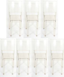 Starck for Kartell "La Marie" Acrylic Chairs, 7