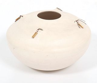 Jacquie Stevens Native American Pottery Vessel