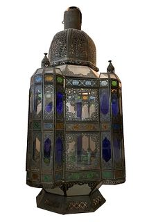 Moorish Style Large Hanging Lantern / Fixture