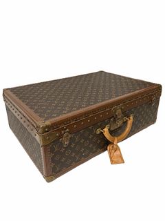 Classic Vintage Louis Vuitton Large Hard Case Luggage 
