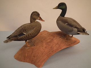 CHARLES BERRY DUCK CARVINGS 