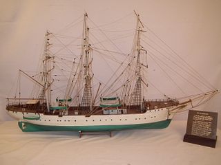 DANMARK SHIP MODEL IN CASE