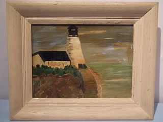 TOMLINSON LIGHTHOUSE PAINTING 