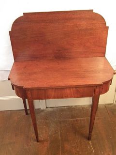PERIOD CARD TABLE
