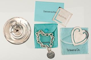 Tiffany & Co. Bracelet, Bookmarks and Ring Tree 