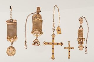 Victorian Crosses with Pearls and Faceted Crystals PLUS 