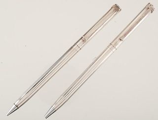 Tiffany & Co. "T-Clip" Pen Set in Sterling 