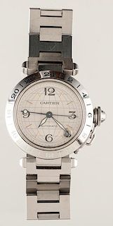 Pasha de Cartier Automatic Wristwatch 