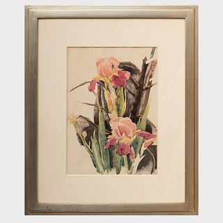 Charles Demuth (1883-1935): Flowers: Irises