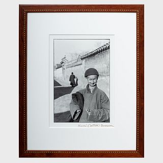 Henri Cartier-Bresson (1908-2004): Eunuch of the Imperial Court, Peking