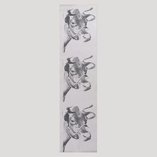After Andy Warhol (1928-1987): Cow Wallpaper