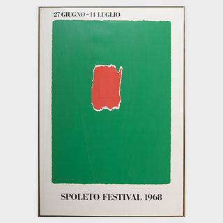 Robert Motherwell (1915-1991): Spoletto Festival Poster