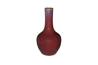 Chinese Flambe Vase, 18-19th Century