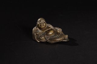 Small Bronze Buddha, 18-19th Century
