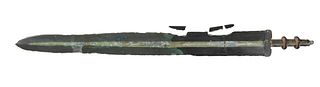 Chinese Bronze Sword, Spring and Autumn/Warring States